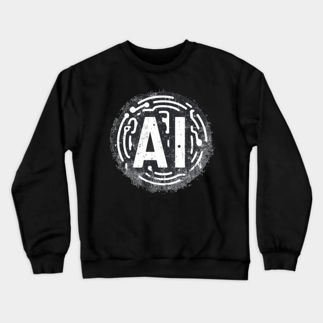 AI Crewneck Sweatshirt by Vehicles-Art